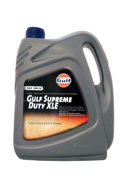 Моторное масло GULF Supreme Duty XLE SAE 10W-30 (4л)