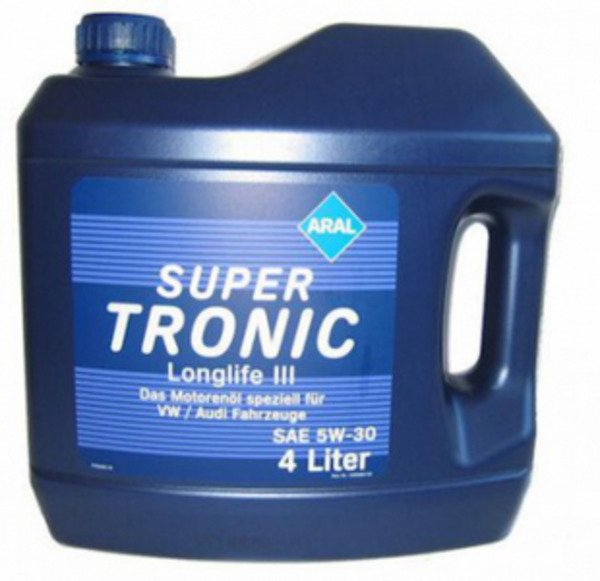 Моторное масло ARAL SuperTronic LongLife III SAE 5W-30 (4л)