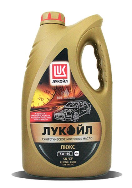 Моторное масло LUKOIL Люкс, 5W-40, 4л, 207465