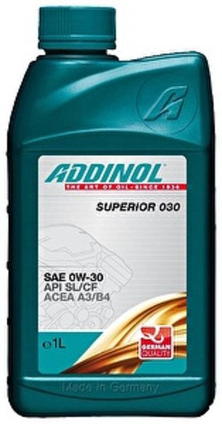 Моторное масло ADDINOL Superior 030 SAE 0W-30 (1л)