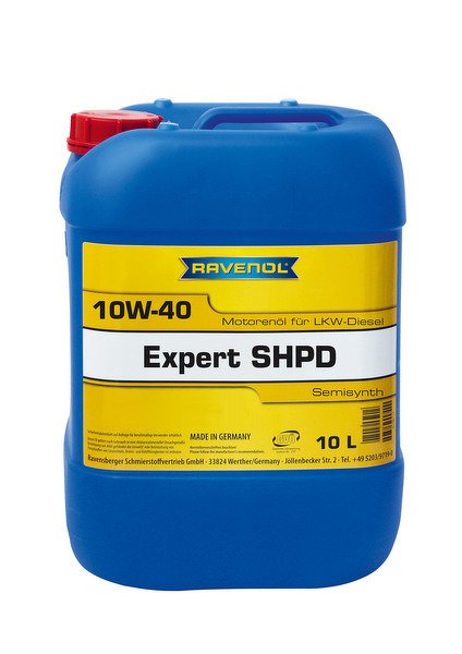 Моторное масло RAVENOL Expert SHPD, 10W-40, 10л, 4014835725843