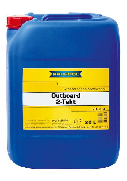 Моторное масло RAVENOL Outboard 2T Mineral, 20л, 4014835728929