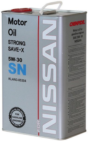 CHEMPIOIL NISSAN МОТОРНОЕ МАСЛО CH STRONG SAVE-X FOR NISSAN 5W-30 4 Л МЕТАЛ 9709