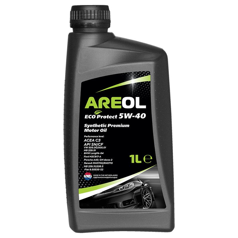 Масло моторное синтетическое AREOL ECO Protect 5W-40 1 L