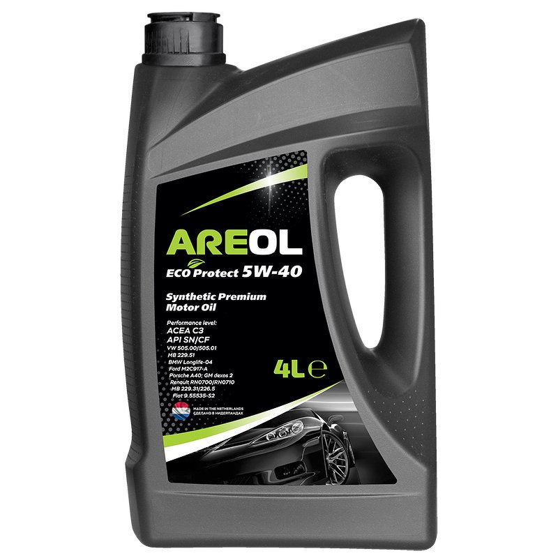 Масло моторное синтетическое AREOL ECO Protect 5W-40 4 L