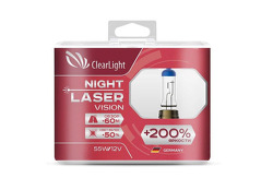 Лампа галоген" Night Laser Vision +200% Light H7" 12В 55Вт, 2шт