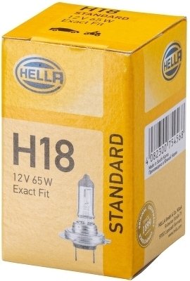 8GH 217 337-101_лампа накаливания! H18 12V 65W, Standard