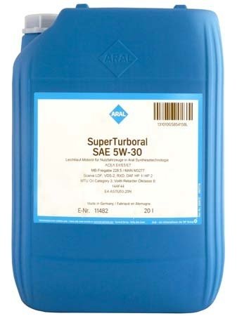 Моторное масло ARAL SuperTurboral SAE 5W-30 (20л)