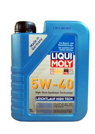 НС-синтетическое моторное масло LIQUI MOLY Leichtlauf High Tech 5W-40 (1л.)