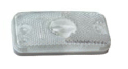 Фонарь габаритный белый с уплотнен. AMP JPT лампочка W5W Omn RVI Premium, DAF 95XF