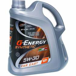 G-energy synthetic far east 5w-30 4 л масло моторное