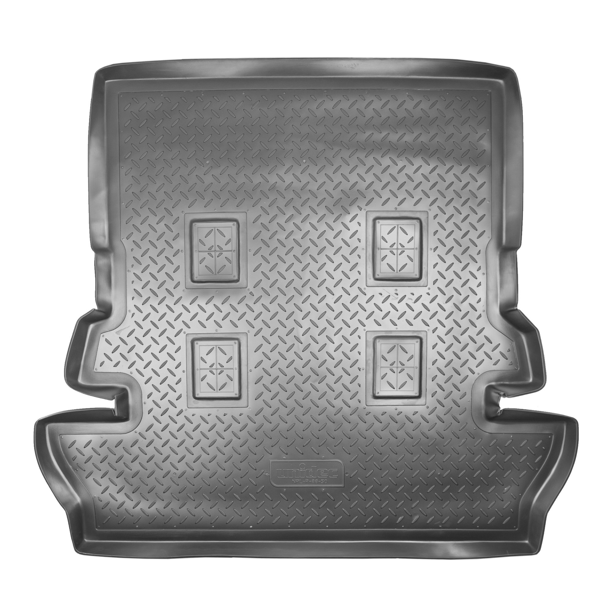 Коврик в багажное отделение для Toyota LC-200 (J20A) (2007) (7 мест)