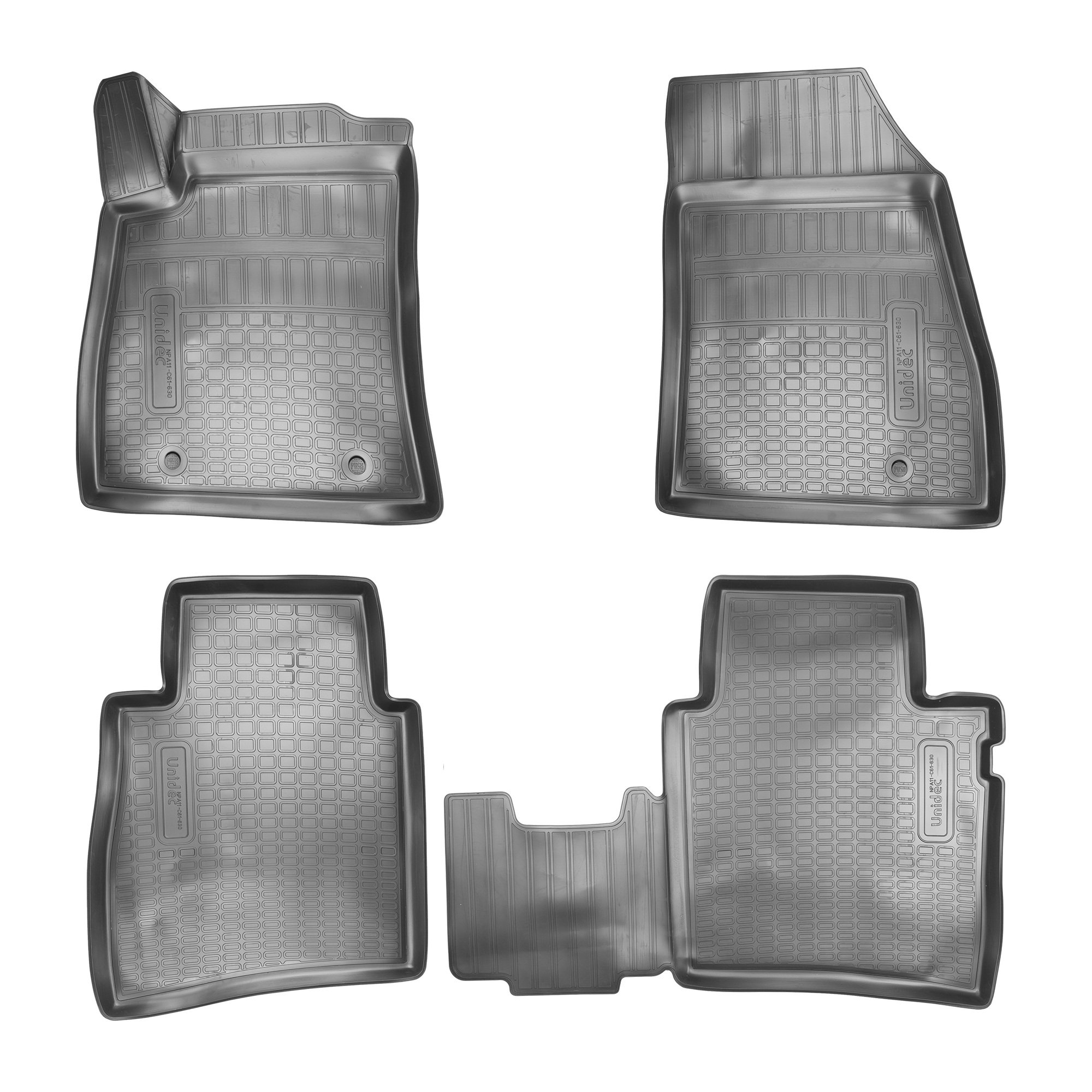 Коврики салонные для Nissan Sentra (B17) 3D (2014) Nissan Tiida (C13) 3D (2015)