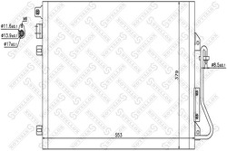 Радиатор конд. Renault Clio II 1.2-2.0 98>