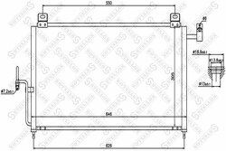 Радиатор кондиционера Mazda 323 1.4-2.0i/D 98>