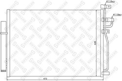 Радиатор кондиционера Opel Antara, Chevrolet Captiva 2.4/3.2 06>