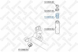 Отбойник амортизатора заднего KIA Picanto 04>