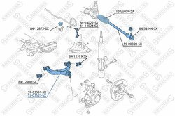 Рычаг правый VW Crafter 30-35 2.5TDi 06>