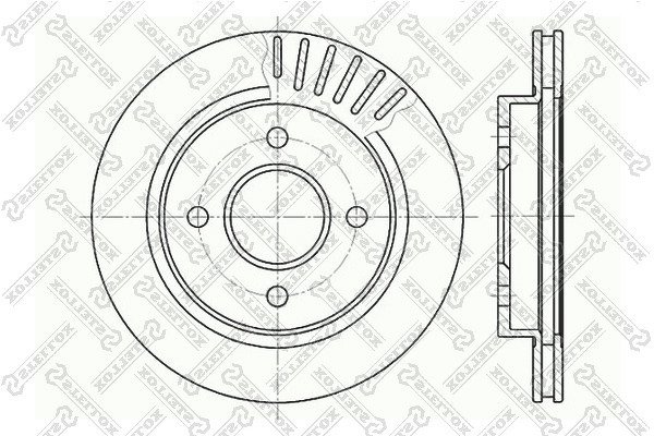 Диск тормозной задний Ford Mondeo/Scorpio all 93>