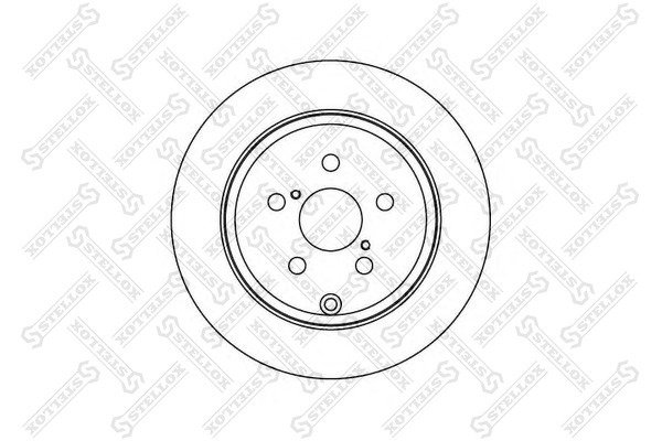 Диск торм. зад. для а/м Toyota Avensis, 1.8-2.0D, 03