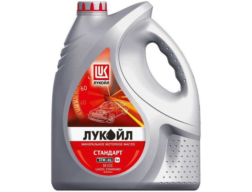 Моторное масло LUKOIL Стандарт, 10W-40, 5л, 19186