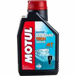 Масло моторное 4t motul outboard tech 10w-40 1 л 106397