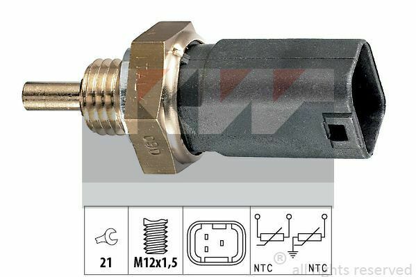 ДАТЧИК ТЕМПЕРАТУРЫ ВОДЫ RENAULT MASTER 98> 1.9/2.5/2.8 DTI 3-PI