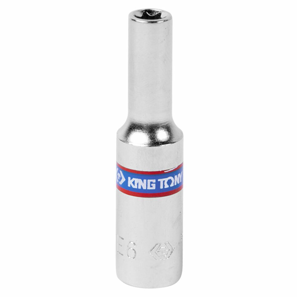 Головка Торцевая Torx Е-Стандарт 1/4', E6, L = 50 Мм KING TONY 227506m