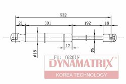 DGS018613_амортизатор багажника