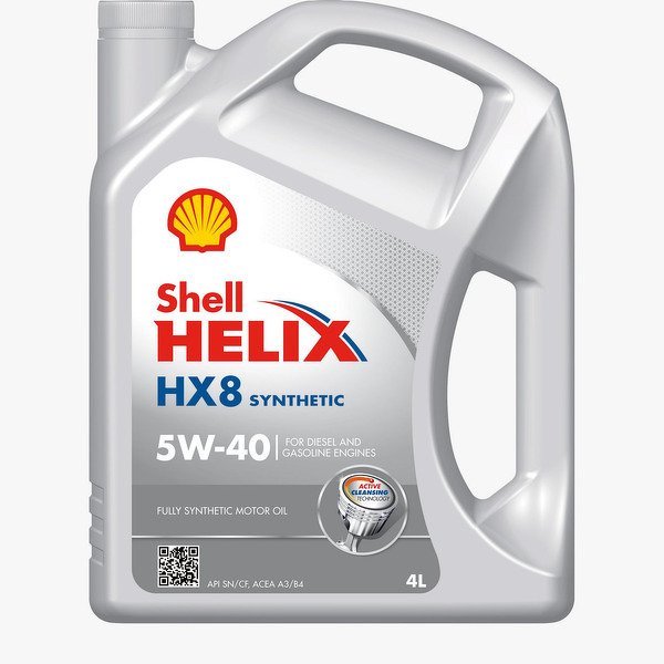 Моторное масло helix нx8 5w40, 5w40, 4л, shell, 550040295