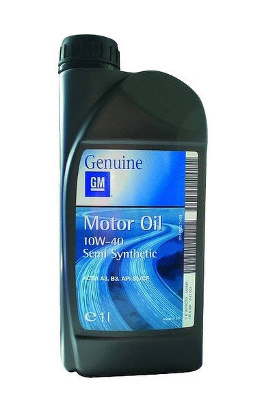 Масло моторное полусинтетическое "semi synthetic 10w-40", 1л