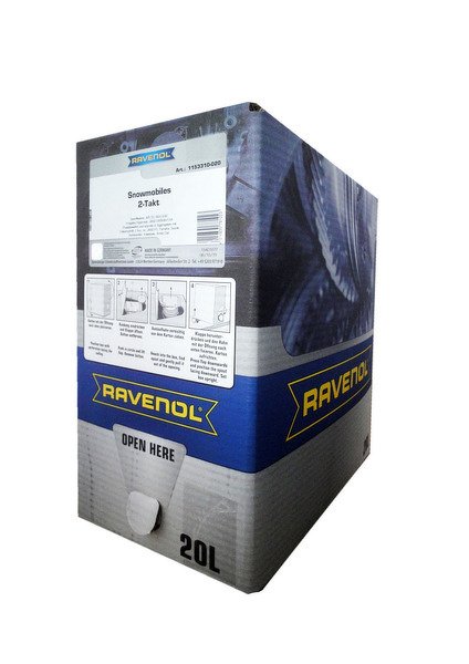 Моторное масло RAVENOL Snowmobiles Mineral 2-Takt, 20л, 4014835781023