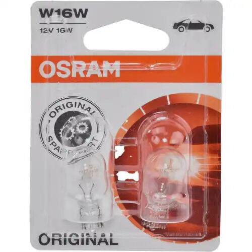 Osram original 921-02b w16w 12v 16w w2.1×9.5d