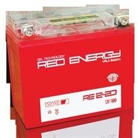 Аккумулятор re12201 red energy, масло re gel 12201 (20 а/ч) ytx20l-bs,ytx20hl-bs,yb16l-b,yb18l-a