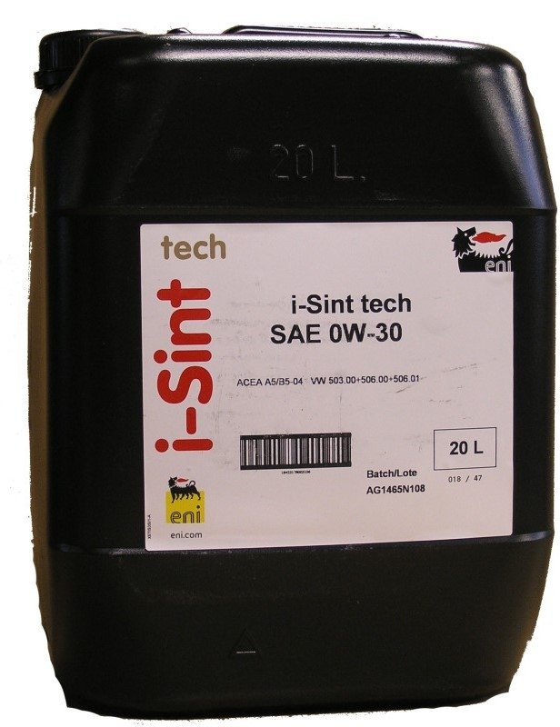Моторное масло ENI I-Sint tech, 0W-30, 20л, 18423178003106