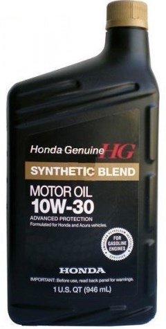Моторное масло HONDA Synthetic Blend, 10W-30, 1л, 08798-9035
