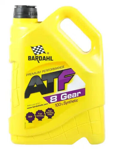 Масло трансмиссионное синтетическое BARDAHL ATF 8G, 5L