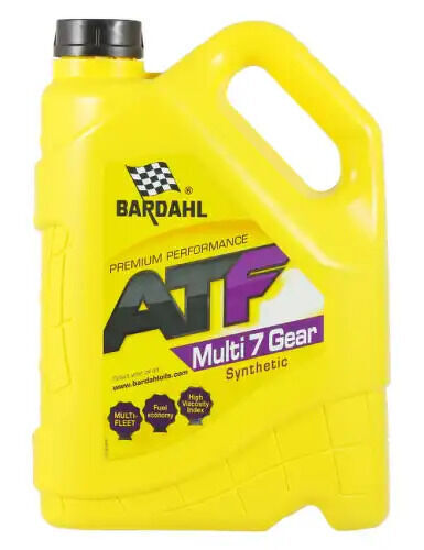 Масло трансмиссионное синтетическое BARDAHL ATF 7 Gear, 5L