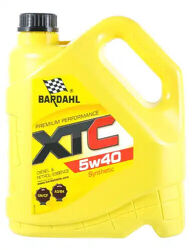 Масло моторное синтетическое BARDAHL XTC 5W40, 4L