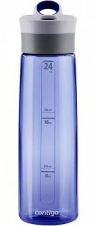 Бутылка для воды с автозакрывающейся крышкой Contigo Grace, синяя, 750 мл, 10000202