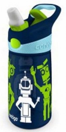 Детская бутылка для воды Contigo Striker, темно-синяя, 420 мл, 10000347