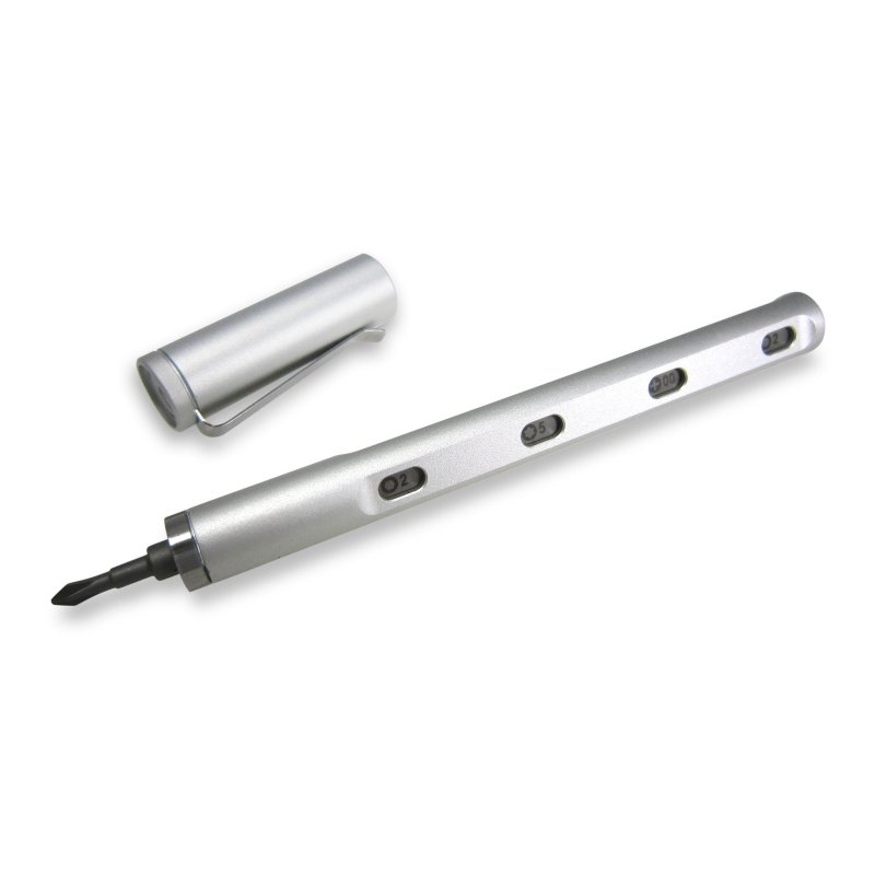 Набор отверток Tool pen mini Snow Silver, 22 биты, TPM004