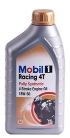 Моторное масло для 4-Тактных двигателй Racing 4T 15W-50 (Синтетическое, 1л)