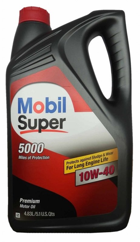 Моторное масло Super 5000 10W-40 (Полусинтетическое, 4,83л)