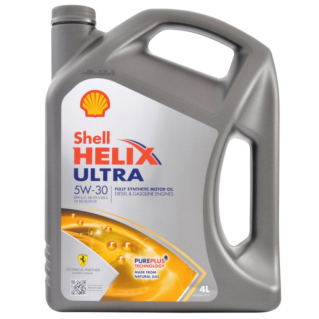 Синтетическое моторное масло Helix Ultra 5W-30, 4 л