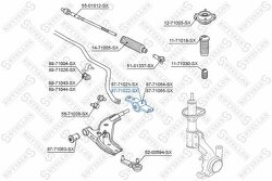 Сайлентблок рычага зад.л. Mazda 323/323F 1.3-1.8 94-98/MX-3 94>