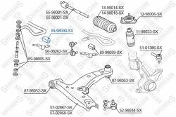 Втулка стабилизатора переднего центральная Toyota Corolla AE111/CE110 97-01