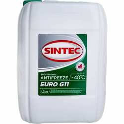 Антифриз Sintec Euro G11 green -40 10кг