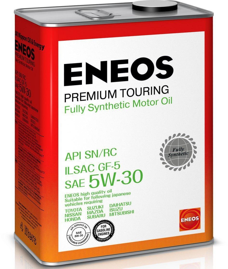 Eneos premium touring 5w-30(4l)_масло моторн.! синт.\api sn, ilsac gf-5