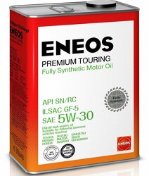 Eneos premium touring 5w-30(4l)_масло моторн.! синт.\api sn, ilsac gf-5